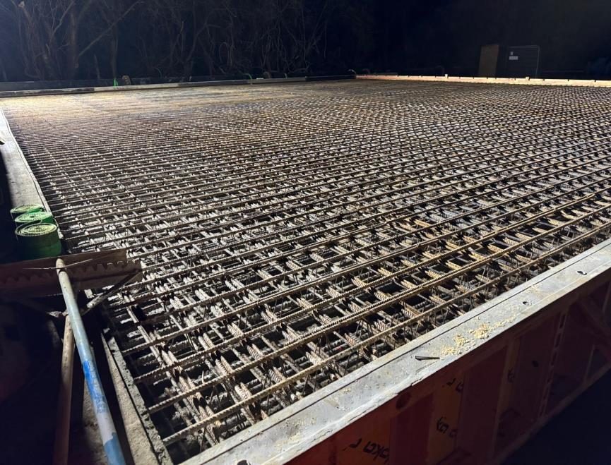 Amersham reinforced concrete slab