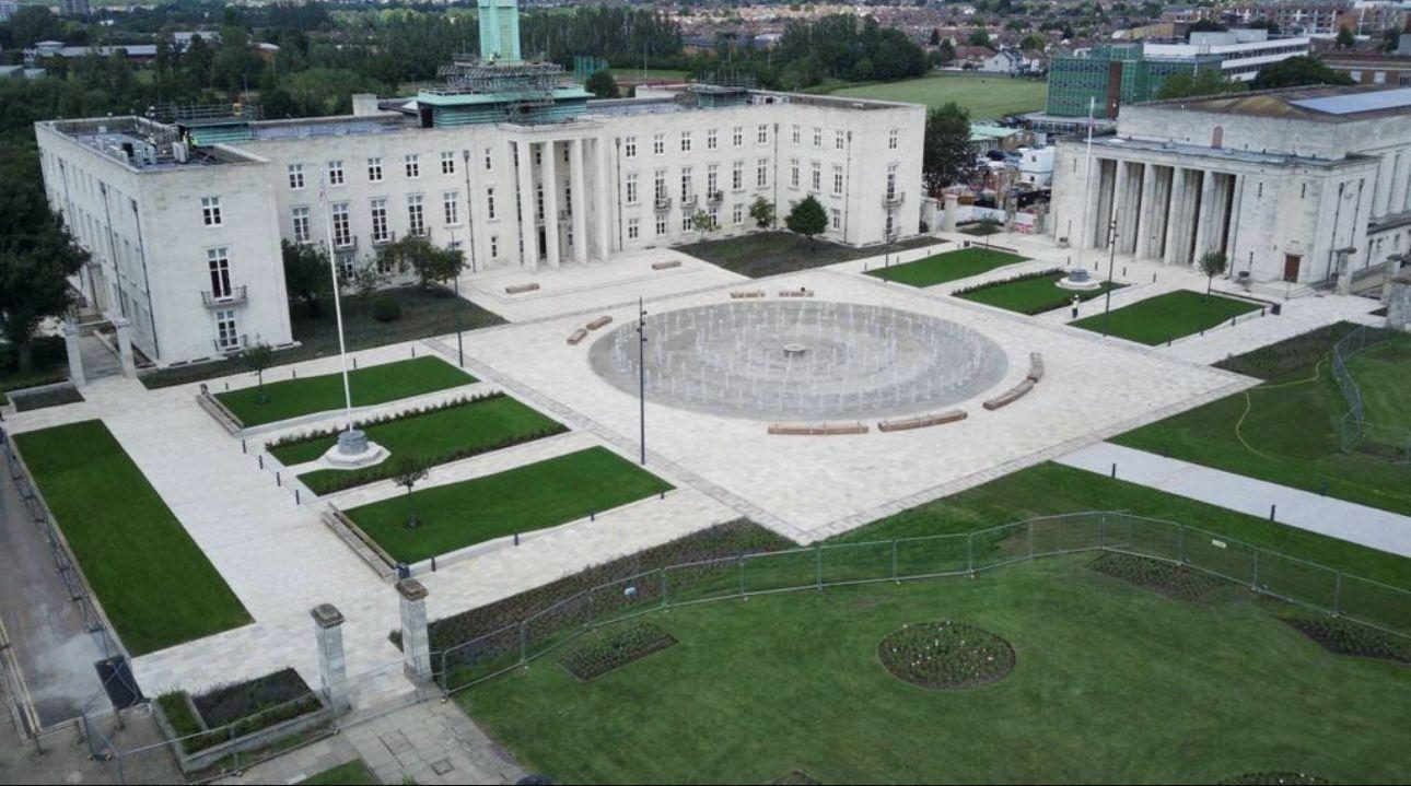 Waltham Forest Town Hall external works